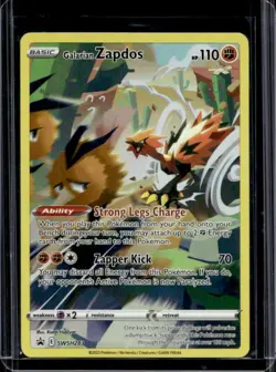 2019-2023 Pokemon SWSH Black Star Promos Galarian Zapdos #SWSH283 - Image 1