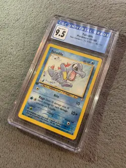 2000 Pokemon 1st Edition Totodile 80/111 Neo Genesis CGC 9.5 (PSA BGS) NM/MINT+ - Image 2