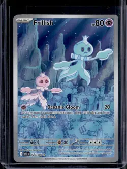 2025 Pokemon White Flare Frillish Illustration Rare #126/086 - Image 1