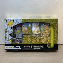 Pokemon TCG: Celebrations Pikachu V Union Special Collection Box - SEALED 820650809156 - Image 1