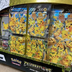 Pokemon TCG: Celebrations Pikachu V Union Special Collection Box - SEALED 820650809156 - Image 4