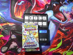 VERY HEAVY! GOD PACKUUU 22.34g Prismatic Evolutions Pokemon TCG Booster (SEALED) - Image 1