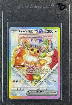 EEVEE EX 2025 POKEMON SV BSP SVP EN #174 PRISMATIC EVOLUTIONS ETB PREMIUM COLL B - Image 1