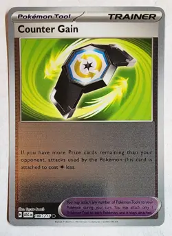 Counter Gain Reverse Holo - #186 - Ascended Heroes - Pokemon TCG - US SELLER - Image 1
