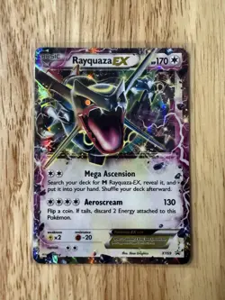 Rayquaza EX (Shiny) XY69 XY Holo Black Star Promo Pokemon TCG - Image 1