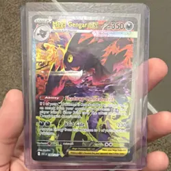 Pokemon Mega Gengar EX 284/217 Stage 2 350 HP 230 Attack Foil Full Art English - Image 1