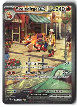 Skeledirge ex ⭐ 258/193 Holo Paldea Evolved Pokemon NM - Image 1