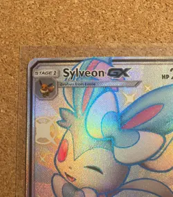 Pokemon: Sylveon GX SV76/SV94 [English] [NM] Hidden Fates: Shiny Vault Holo - Image 4