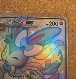 Pokemon: Sylveon GX SV76/SV94 [English] [NM] Hidden Fates: Shiny Vault Holo - Image 5
