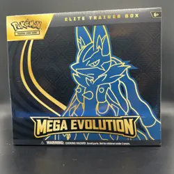 Pokemon Mega Evolution (Mega Lucario) ETB Elite Trainer Box - Image 1