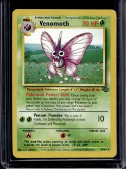 1999 Pokemon Jungle Venomoth #29/64 - Image 1
