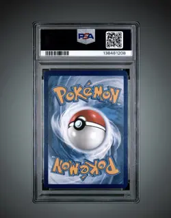 2025 POKEMON PFL EN-PHANTASMAL FLAMES ILLUSTRATION RARE #106 MEOWTH PSA 10 - Image 2