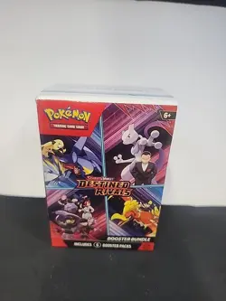 Pokemon Scarlet & Violet Destined Rivals Booster Bundle Factory Sealed - Image 1