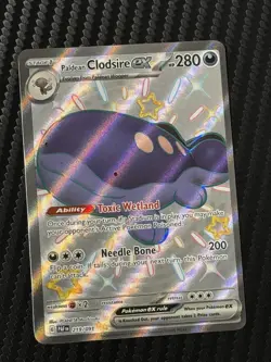 Pokemon TCG Paldean Clodsire EX 219/091 Shiny Ultra Rare Paldea Fates - Image 1