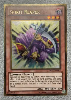 Spirit Reaper PGLD-EN083 Premium Gold Unlimited Edition NM - Image 1