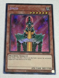 Yugioh Jinzo PSV-EN000 Secret Rare NM - Image 1