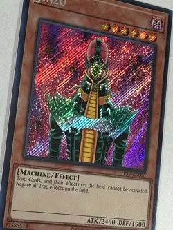 Yugioh Jinzo PSV-EN000 Secret Rare NM - Image 2