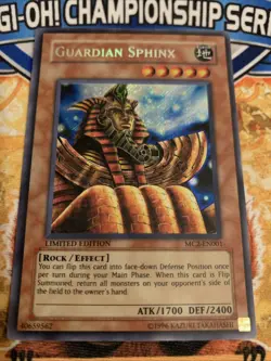 Yugioh Guardian Sphinx MC2-EN001 VLP - Image 1