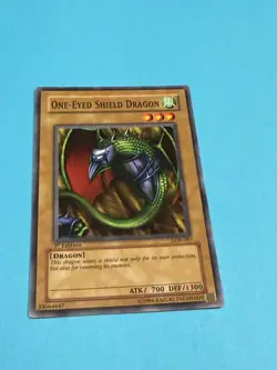 One-Eyed Shield Dragon - LOB-087 - 1st Edition - LP - Image 1