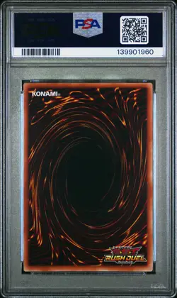 2025 YU-GI-OH! OVER RUSH RARE #JP037 VIOLET-SCALE ENHANCED BLAST DRAGON PSA 10 - Image 2