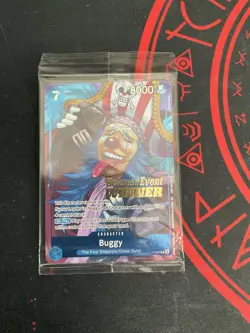 Buggy P-084 Release Event Winner Promo SEALED One Piece English NM - Image 1