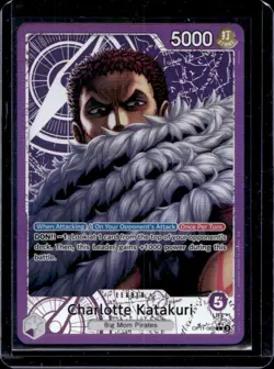 2025 One Piece Charlotte Katakuri Leader Alternative Art #OP11-062 - Image 1