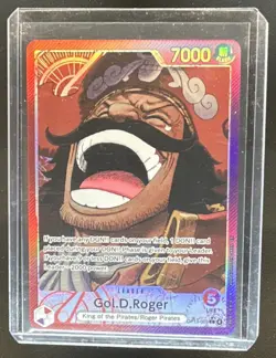 2025 One Piece Carrying On His Will Gol D. Roger Leader #OP13-003 - Image 1