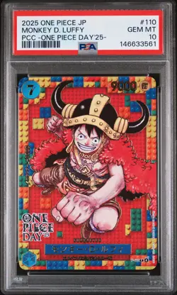 2025 ONE PIECE JPN PREMIUM COLLECTION ONE PIECE DAY'25 MONKEY D. LUFFY PSA 10 - Image 1