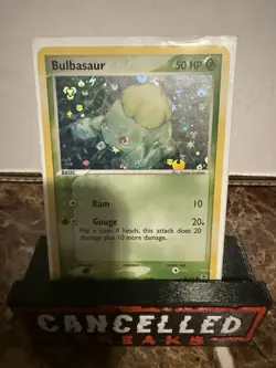 Pokemon TCG Bulbasaur 55/112 EX FireRed LeafGreen 2004 Reverse Holo Card - Image 1