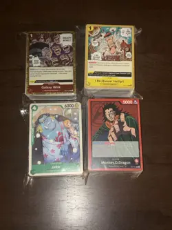 One Piece Card Game bulk lot 250+ Cards - Image 1