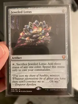 MTG Jeweled Lotus Magic: The Gathering Card From Commander Legends NM - Image 2