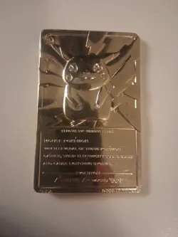 3 23k Gold Plated Pokemon Cards - Image 3
