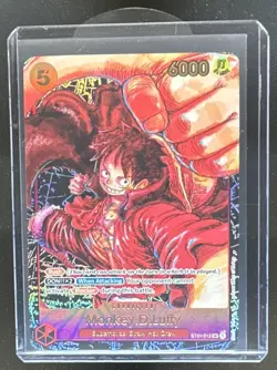 One Piece Card Game Monkey D Luffy Alternate Art #ST01-012 - Image 1