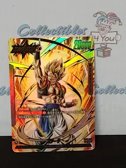 Dragonball Z Fusion World Leader Son Gogeta Alt Art FB05-095 Holo Trading Card - Image 4