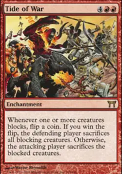 Tide of War ~ Near Mint Champions of Kamigawa MTG Magic UltimateMTG Red Card - Image 1