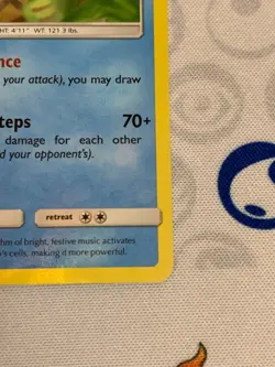 C1409 POKEMON TCG LUDICOLO HOLO CARD NM #38 CELESTIAL STORM - Image 5