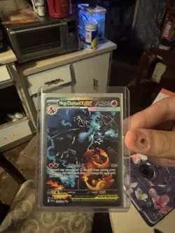 Mega Charizard X EX Full Art Holo Pokemon Card 125/094 English Stage 2 EX - Image 1