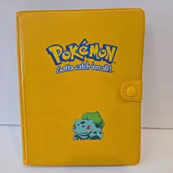 lot Of 3 Pokemon Red, Blue, Yellow Plastic Binder Vintage for Pokemon Cards - Image 2