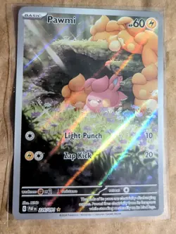 Pokemon TCG Pawmi Sir Card 226/091 Paldean Fates - Image 1
