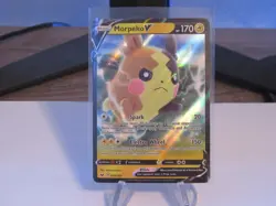079/202 Pokemon TCG Trading Card - Morpeko V - Ultra Rare - NM - Image 1