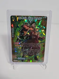 SS3 Broly, Saiyan Berserker BT7-127 ISR NM Dragon Ball Super Card Game - Image 1