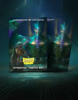 Dragon Shield Dynastes Matte Art Card Sleeves Japanese Size 60ct - Image 1