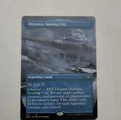 Otawara, Soaring City Kamigawa: Neon Dynasty Rare Legendary Land Regular Blue - Image 1