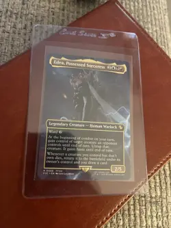 MTG - Edea, Possessed Sorceress #0448 (Borderless) - Commander - NM - Regular - Image 1