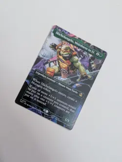 MTG - Michelangelo, Weirdness to 11 (Borderless)- Teenage Mutant Turtles NM/M - Image 2