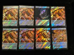 MTG Lot of 8 LTR Lord of the Rings Tokens All Surge Foil Double-Sided - Image 2