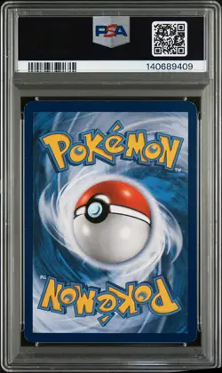 2015 POKEMON XY DOUBLE CRISIS #15 FULL ART/TEAM MAGMA'S GROUDON EX PSA 7 - Image 2