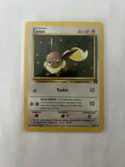 Pokemon Dark Vaporeon/Jolteon/Flareon + Eevee – Team Rocket Lot NM/LP - Image 3