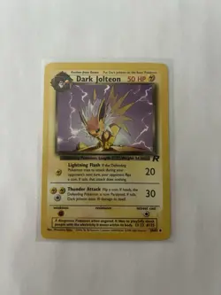 Pokemon Dark Vaporeon/Jolteon/Flareon + Eevee – Team Rocket Lot NM/LP - Image 5