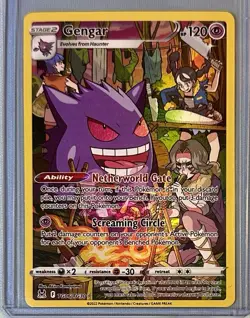 Gengar TG06/TG30 Holo Lost Origin Trainer Gallery Pokemon NM - Image 3
